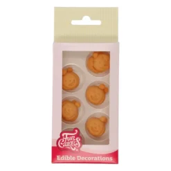 FUNCAKES Décors en Sucre Citrouilles Halloween (x12) New