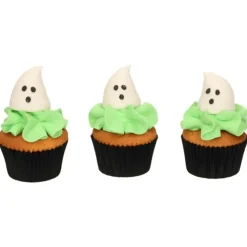FUNCAKES Décors en Sucre Fantôme x3 New