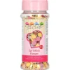 FUNCAKES Décors en sucre Fleurs Multicolores 60g Outlet