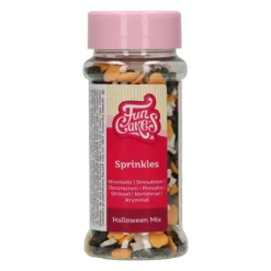 FUNCAKES Décors en Sucre Halloween (Fantômes, Citrouilles, Chauves-souris) 55g Discount