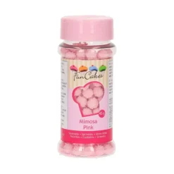 FUNCAKES Décors en Sucre Mimosa Rose 45g