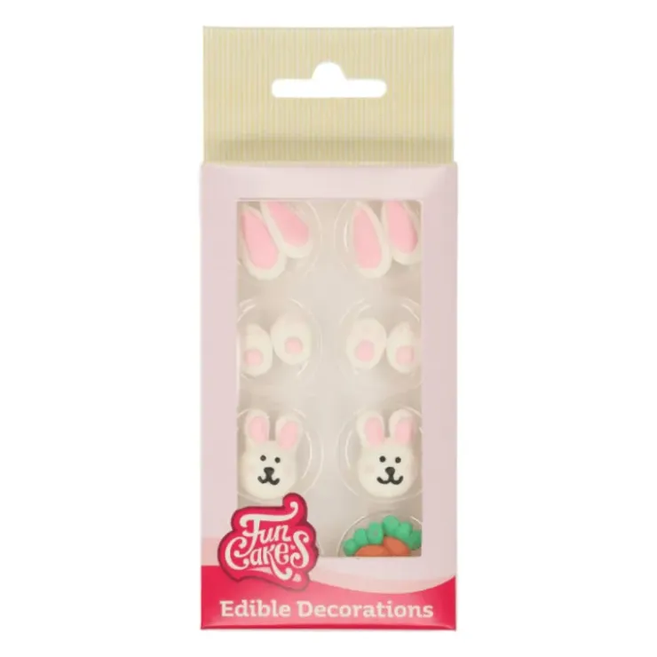 FUNCAKES Décors en Sucre Pâques (x8)