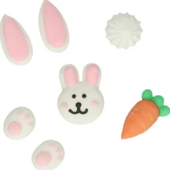 FUNCAKES Décors en Sucre Pâques (x8)