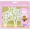 PME Découpoir Cake Topper Happy Birthday Manuscrit 16,5 x 15 cm Hot