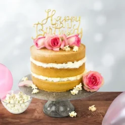 PME Découpoir Cake Topper Happy Birthday Manuscrit 16,5 x 15 cm Hot