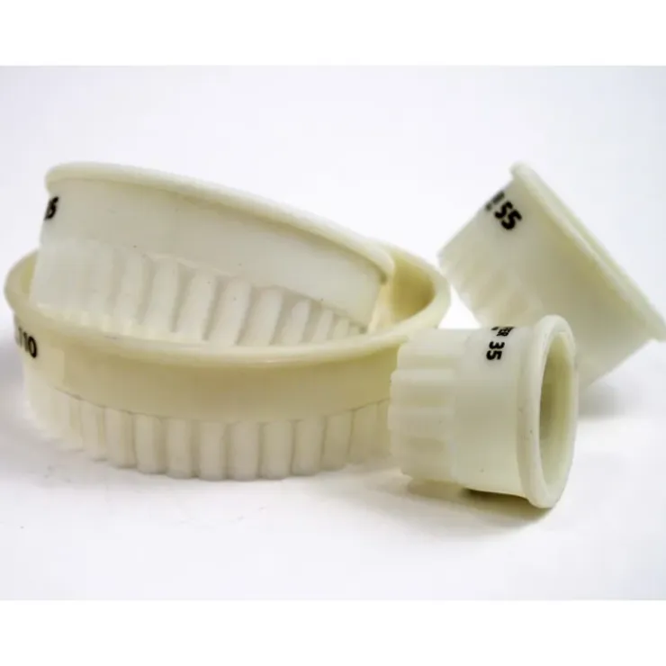 MATFER Découpoirs Ronds Cannelés Pairs Exoglass (Boîte de 9) Clearance