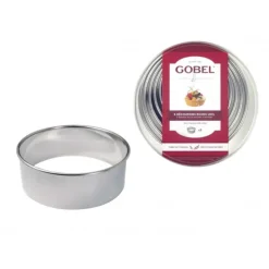 GOBEL Découpoirs Ronds unis inox (boite de 8) Sale