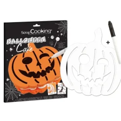 CUISINEADDICT DEFAUT Pochoir Gâteau Halloween Scrapcooking Hot
