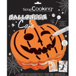 CUISINEADDICT DEFAUT Pochoir Gâteau Halloween Scrapcooking Hot
