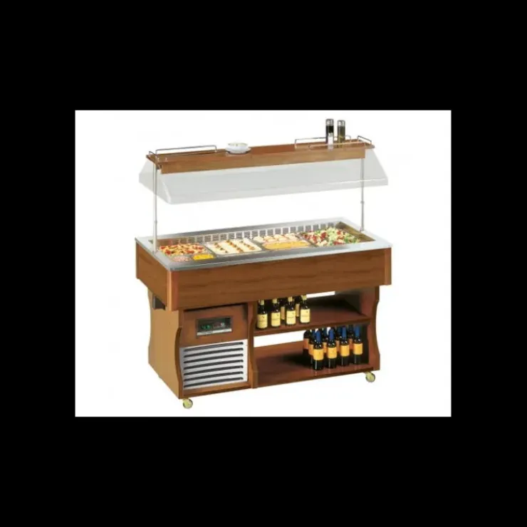 TECFRIGO Desserte Réfrigérée Positive 4 à 10°C 1422 x 745 x 1528 mm Discount