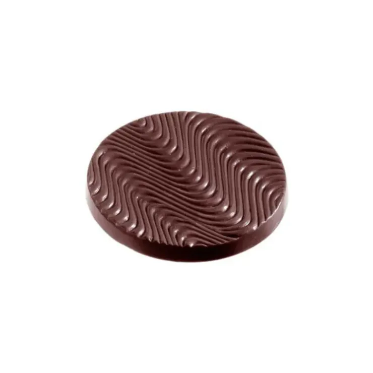 CUISINEADDICT Disque mendiant (x8) - Moule Polycarbonate à chocolat Best