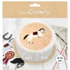 SCRAPCOOKING Disque Pâte à Sucre Équitation Ø 18 cm Sale