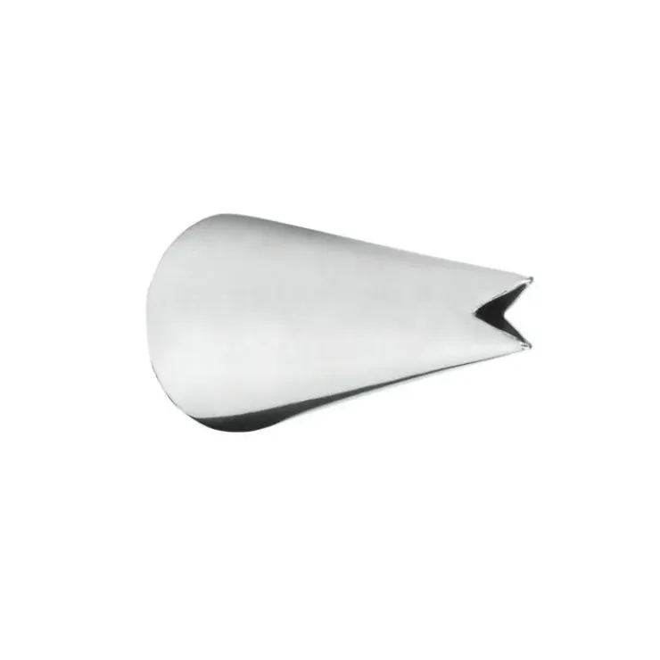 WILTON Douille pâtissière Effet Feuille (n°352) Inox