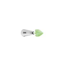 WILTON Douille pâtissière effet feuille (n°366) Inox Clearance
