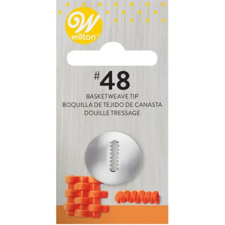 WILTON Douille pâtissière effet tressé (n°48) Inox Best