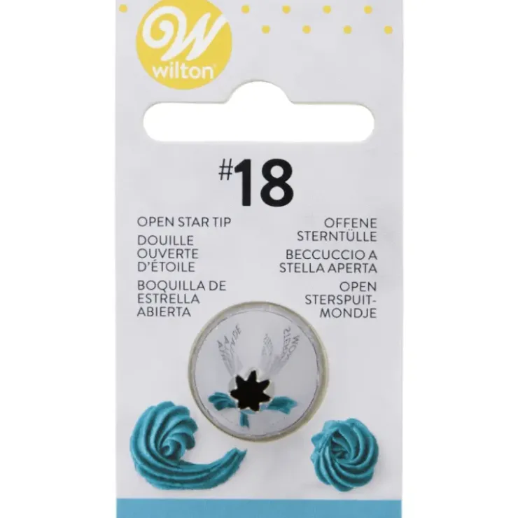 WILTON Douille Pâtissière Etoile Ouverte n°018