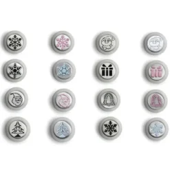 IBILI Douilles Russes Décors Noël Ø 2,4 cm (x8) Clearance