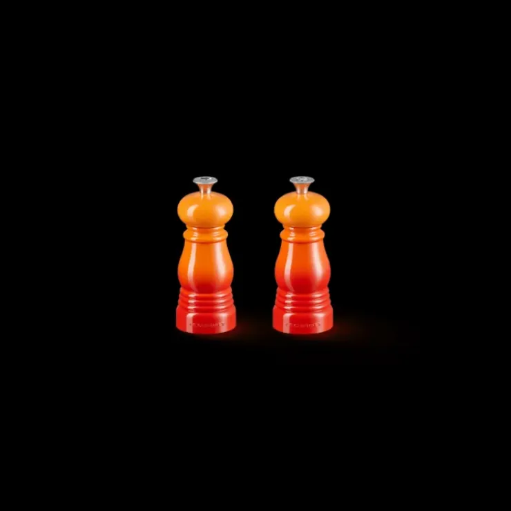LE CREUSET Duo Moulin à Poivre et à Sel Volcanique 11 cm Best