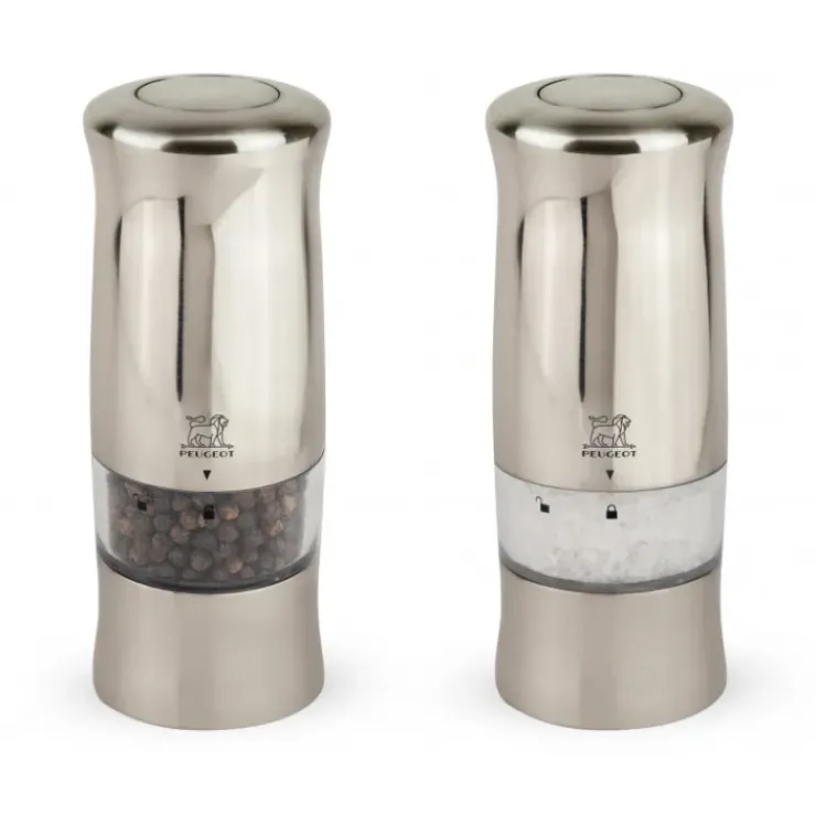 PEUGEOT Duo Moulin à Poivre et Sel Electrique Zeli 14 cm Best