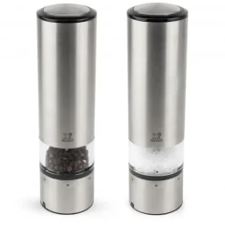 PEUGEOT Duo Moulin à Poivre et Sel Electrique Elis Sense U'Select 20 cm Inox Hot