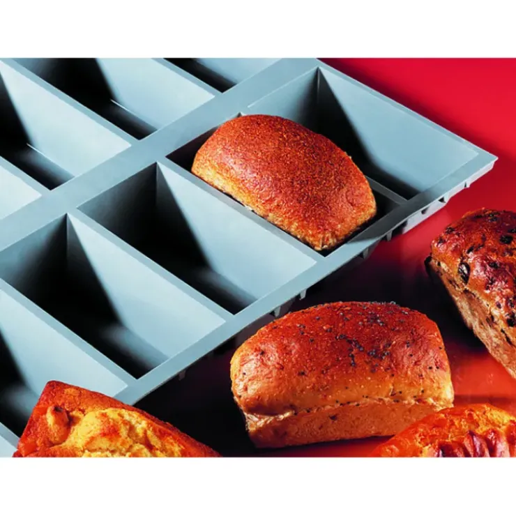 DE BUYER Elastomoule à Cake - 9 empreintes 30 x 17,6 cm - Silicone New