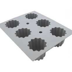 DE BUYER Elastomoule à Cannelé - 6 empreintes 21 x 17,6 cm - Silicone Best