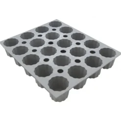 DE BUYER Elastomoule à mini Cannelés - 20 empreintes 21 x 17,6 cm - Silicone Hot