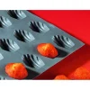 DE BUYER Elastomoule Madeleine - 9 empreintes 30 x 17,6 cm - Silicone