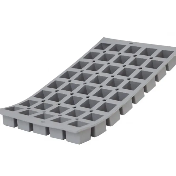 DE BUYER Elastomoule mini-Cube - 40 empreintes 30 x 17,6 cm - Silicone New
