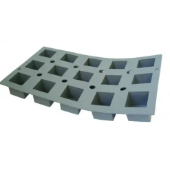 DE BUYER Elastomoule mini-Cube - 15 empreintes 29,5 x 17,5 cm - Silicone Hot