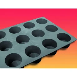 DE BUYER Elastomoule mini-Muffins - 15 empreintes 30 x 17,6 cm - Silicone New