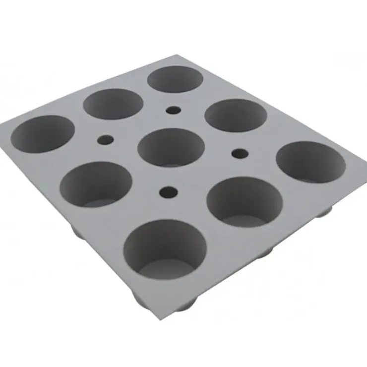 DE BUYER Elastomoule mini-Muffins - 9 empreintes 21 x 17,6 cm - Silicone Clearance