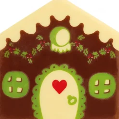 FLORENSUC Embout de Bûche Maison Matriochka 8,5 cm Décor en Chocolat (x42) Sale
