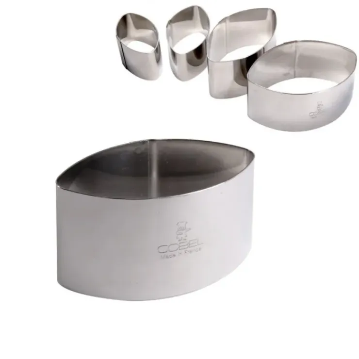 GOBEL Emporte Pièce Calisson 8,3 x 4,7 H 4 cm Inox Outlet