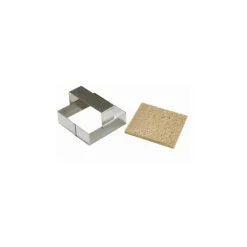 MALLARD FERRIERE Emporte Pièce Carré en Inox 12x12 cm Outlet
