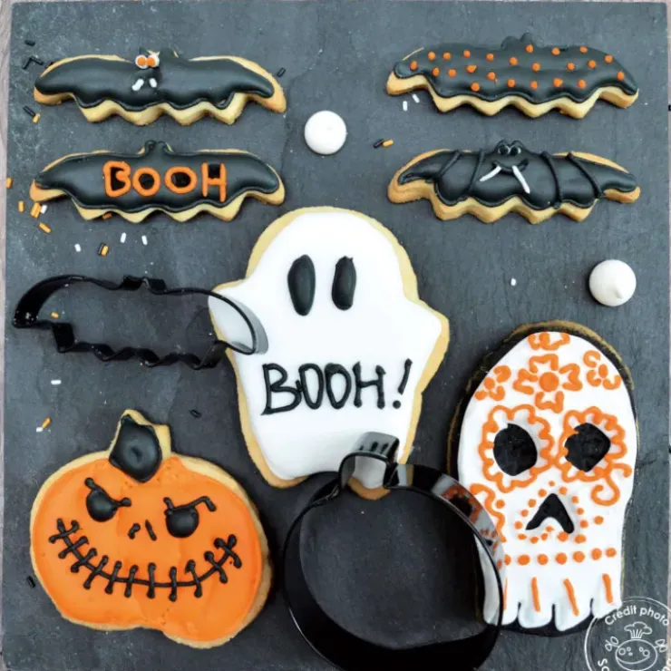SCRAPCOOKING Emporte Pièce Halloween x4 Outlet