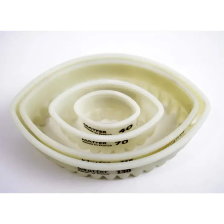 MATFER Emporte Pièce Ovale Cannelé 4 x 2,3 cm Exoglass Sale