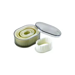 MALLARD FERRIERE Emporte Pièce Ovale Cannelé Polyglass (x7) Outlet
