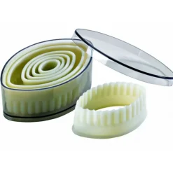 MALLARD FERRIERE Emporte Pièce Ovale cannelé Polyglass (x7) Hot