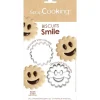 SCRAPCOOKING Emporte-Pièce Biscuit Sourire en Inox (x2)