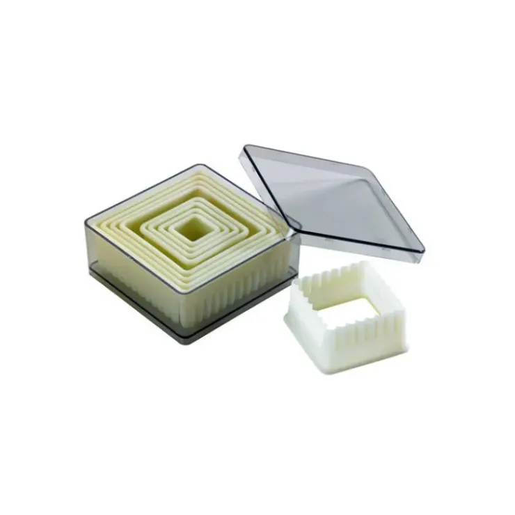 IBILI Emporte-Pièce Carré Cannelé Polyglass (x9) Hot