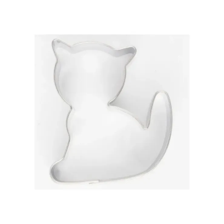 COOKIE CUTTERS Emporte-pièce Inox Chat 5 x 4 cm Hot