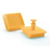 IBILI Emporte-Pièce Plastique Petit Beurre 7 x 5,5 cm avec Poussoir Best