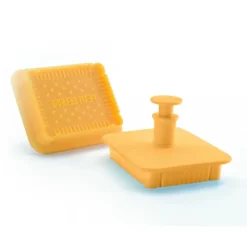 IBILI Emporte-Pièce Plastique Petit Beurre 7 x 5,5 cm avec Poussoir Best