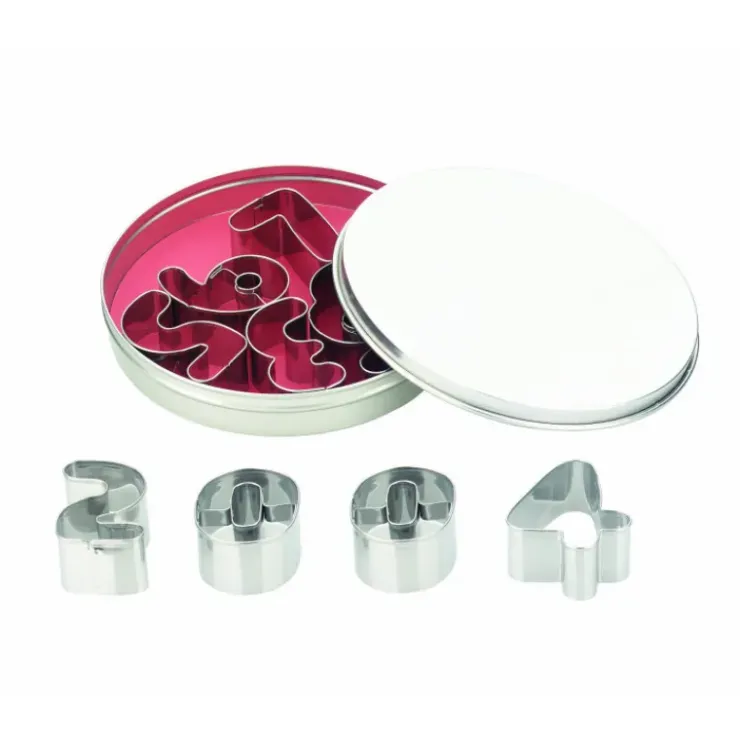 IBILI Emporte-Pièces Inox Chiffres x 9 New