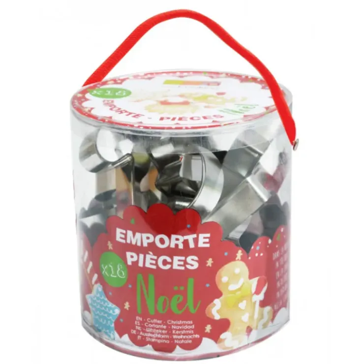 SCRAPCOOKING Emporte-pièces Noël (x18) New