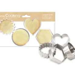 SCRAPCOOKING Emporte-Pièces pour Biscuits en Inox (x4) Clearance