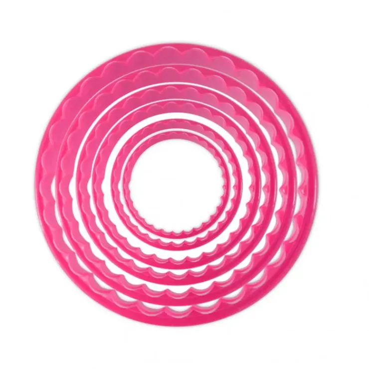 SCRAPCOOKING Emporte-Pièces Ronds Cannelés et Lisses (x6) Online
