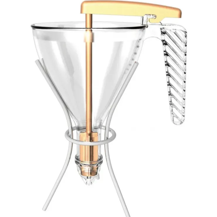 MATFER Entonnoir Automatique 0,75 cl Transparent avec support Hot
