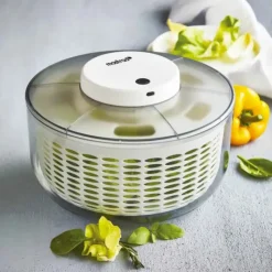 MASTRAD Essoreuse à Salade Électrique 26 cm Discount